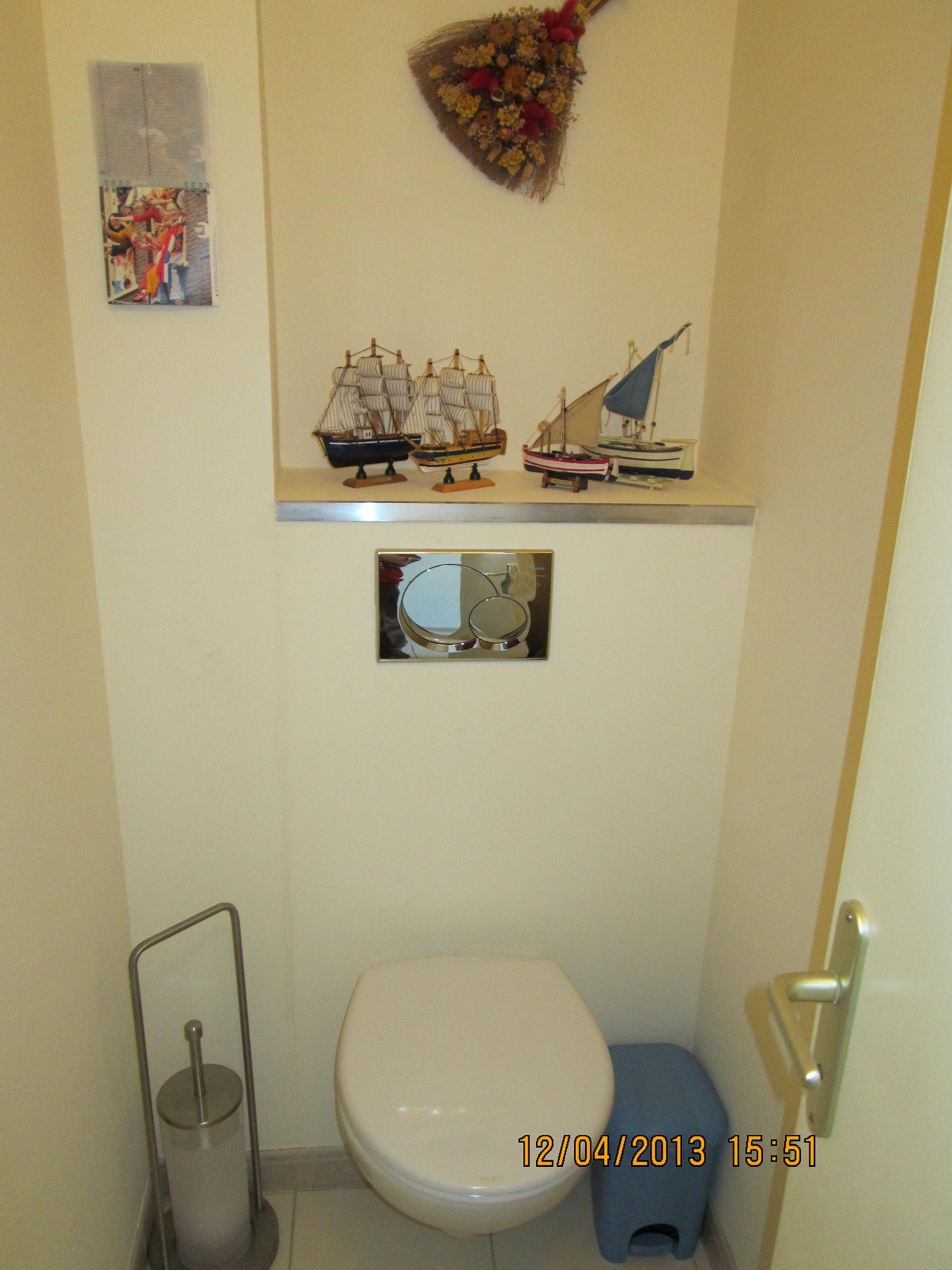 L'espace toilette